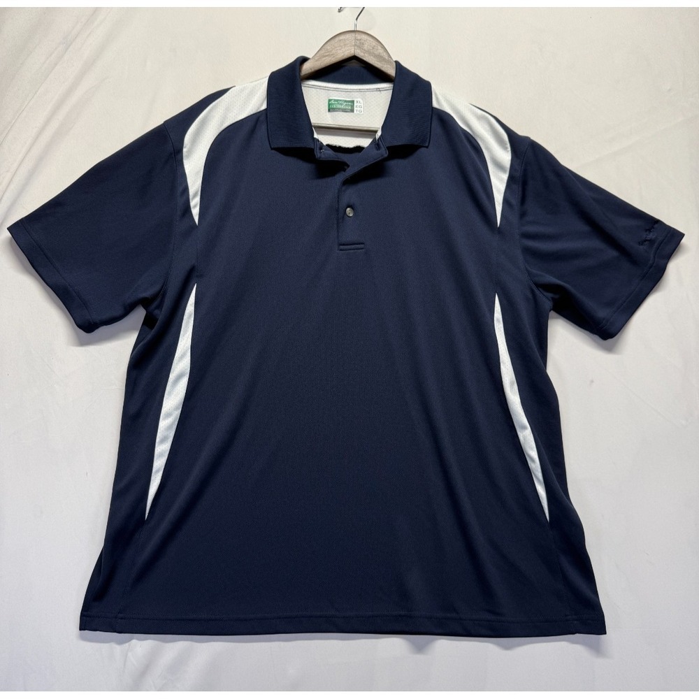 Ben Hogan Polo Shirt Mens XL Navy Blue Short Sleeve Performance Golf Tennis